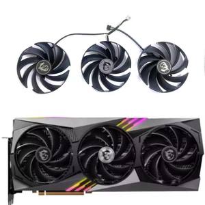 Ventilateur de refroidissement d'origine 95MM 4PIN PLD10020B12H RTX <span class=keywords><strong>4080</strong></span> 4090 ventilateur GPU pour ventilateur de carte vidéo <span class=keywords><strong>MSI</strong></span> RTX <span class=keywords><strong>4080</strong></span> 4090 <span class=keywords><strong>GAMING</strong></span> X <span class=keywords><strong>TRIO</strong></span> - Product Image 1
