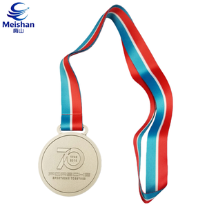 Médaille en métal personnalisée <span class=keywords><strong>Meishan</strong></span>, durable et résistante à l'usure, en alliage de zinc électroplaqué et peint, pour événements scolaires et d'entreprise - Product Image 5