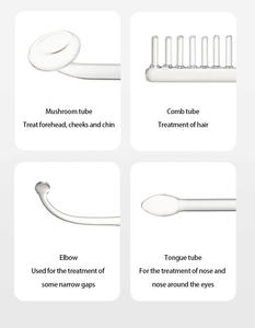 Alta frecuencia כף יד מכונת פנים ארגון התקן תדר טיפול בתדירות גבוהה ערכת ozone wand עבור הפנים להרים חומר תקע - Product Image 4