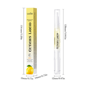 NOUVEAU SADOER – Sérum <span class=keywords><strong>pour</strong></span> les <span class=keywords><strong>ongles</strong></span> en stock, liquide hydratant au citron <span class=keywords><strong>pour</strong></span> femmes, personnalisation usine, 3ml - Product Image 5
