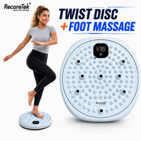 Máquina de Fitness con IA, Equipo de Ejercicio Cardiovascular, Entrenamiento en Casa, Twister, Entrenamiento en Interiores, Entrenador de Cintura, Tabla de Acupresión para Pies