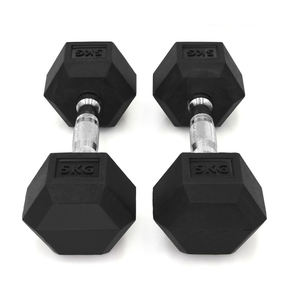 Sport Gym verwenden die beliebtesten Sportarten Direct Fitness Gummi beschichtete Hex Hanteln setzt Gewichte <span class=keywords><strong>Hantel</strong></span> - Product Image 3