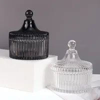 Wholesale Unique White Black Frosted Gold Candle Glass Jars for Candle  Making