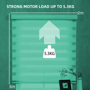 Moteurs de stores automatiques intelligents WiFi Tuya DC, moteurs de rideaux intelligents, entraînement électrique pour rideaux tubulaires 38 mm - Product Image 2