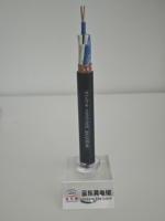 Câble de commande de bus de terrain personnalisé N-DJYVP, résistant au feu, blindé, 300/500V, conducteur en cuivre 4x2x1.5