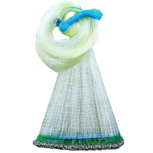 Buy Easy Throw Cast Net American Style Fishing Net Small Mesh Outdoor  Sports Frisbee Casting Fishing Network Tool Online at desertcartINDIA