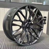 Ruedas Forjadas Personalizadas Yufei de 22 Pulgadas, Diseño en Y, Cóncavas Profundas, Plateadas Cepilladas, 5x112 para Bentayga, Monobloque de Aluminio 6061-T6 Forjado