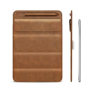 ipad case 9 generation 10.2 triple fold magnetic plate cover bracket with pen slot Pro11 inner bag 10.9