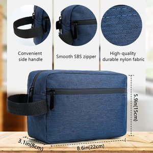 Custom Printed Portable Travel <b>Mens</b> <b>Toiletry</b> <b>Bag</b> Waterproof Shaving <b>Bag</b> Home Cosmetic <b>Bag</b> - Product Image 4