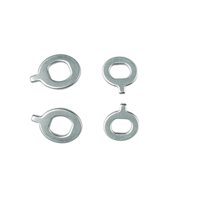 Rondelles d'arrêt coniques en acier au carbone zingué avec queue pour éclairage sur rail, personnalisables - Product Image 4