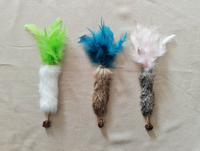 Jouets interactifs en peluche pour chats, prix d'usine, jouet à mâcher classique en fourrure de lapin, poulpe de luxe, dessin animé, pour nettoyer les dents, doux, pour chiens et animaux de compagnie