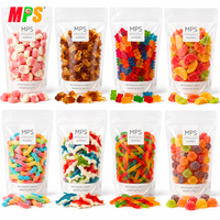 MPS Groothandel Op Maat Gemaakte Chinese Halal Zoetzure Bulk Zachte Jelly Gummy Candy Fabrikanten