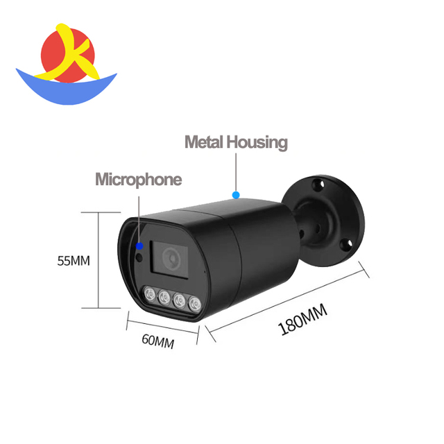 8MP CMOS Sony Imx415 Built-In Mic Smart Home Warm Led 49Ft Colorful Nightvision Face Detection 90 RTSP Outdoor Bullet Camera