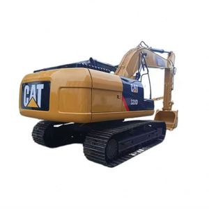 Pour pelle hydraulique sur chenilles CAT320D, équipement de construction de 20 tonnes avec boîte de vitesses, moteur japonais, garantie 1 an - Product Image 1