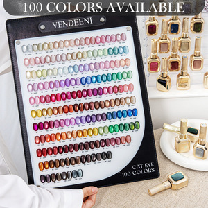ชุดเจลยูวีทาเล็บใหม่ 15 มล. 100 สี ยาทาเล็บตาแมว สีสวยสดใส พร้อมการ์ดสี อุปกรณ์ร้านทำเล็บ - Product Image 5