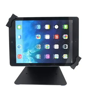 Universal aluminum alloy safety anti theft lock exhibition stand holder table tablet counter mount for ipad