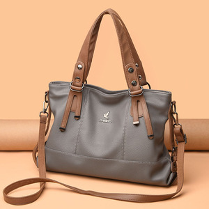 Sac fourre-tout de haute qualité, sacs à main en cuir souple de luxe, sacs pour femmes, sacs à bandoulière de créateur pour femmes - Product Image 4