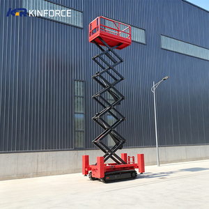 Plataforma Elevadora Hidráulica Autopropulsada <span class=keywords><strong>Wemet</strong></span> de 4m, 6m, 8m, 10m, 12m, 14m, Plataforma de Trabajo Aérea, Elevador de Tijera Móvil Eléctrico - Product Image 5