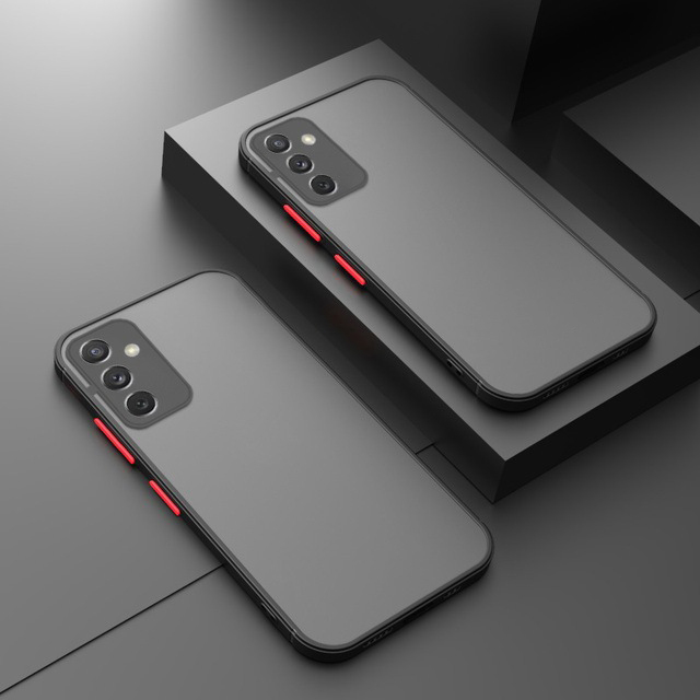 Frosting Hard PC Mobile Phone Case for Samsung Galaxy S 10 20 21 22 23 24 Plus Ultra Soft TPU Bumper Shockproof Protective Cover