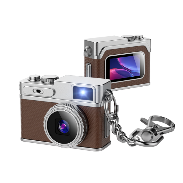 Children's Retro CMOS Digital Camera with MicroSD 1080P Video for Girls Birthday Gifts & Student Parties