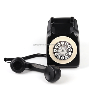 4G Cố Định Máy Tính Để Bàn Điện Thoại Màu Đen Cổ Điển Không Dây Bàn Điện Thoại Volte Hotspot Điện Thoại Không Dây Với Thẻ Sim Cho Văn Phòng Nhà - Product Image 5