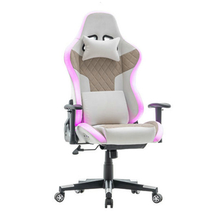Silla <span class=keywords><strong>Gamer</strong></span> Reclinable <span class=keywords><strong>de</strong></span> Tela <span class=keywords><strong>de</strong></span> Alta Calidad y Económica 2026 con Altavoces Integrados para Oficina y Gaming - Product Image 6