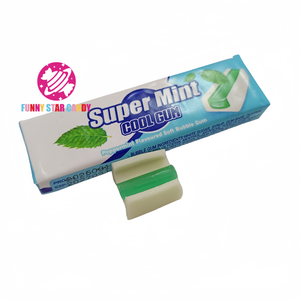 Atacado Sweet Cool Bubble Gum Doces Halal Fresh Breath Super <span class=keywords><strong>Mint</strong></span> Sabor Jam Soft Chewing Gum - Product Image 3