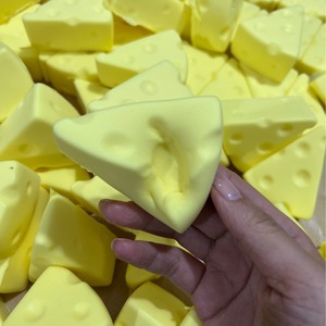 Super Soft Slow Rebound <b>Squishy</b> Toy Sticky Pu Cheese Brick Set for Kids Adults Stress Relief Decompression Squeeze Toys Gift - Product Image 6