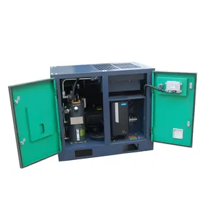 Electric Silent Oil Free Industrial Electric Small Silent 55kw 75kw Rotary Screw Air Compressor with CE Certification