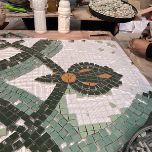 Kích Thước Tùy Chỉnh Nhà Máy Giá Màu Xanh Lá Cây Gạch <span class=keywords><strong>Mosaic</strong></span> Gốm Cho Nhà Bếp Và Phòng Tắm Thiết Kế Tường Gốm <span class=keywords><strong>Mosaic</strong></span> Nghệ Thuật Gạch - Product Image 5