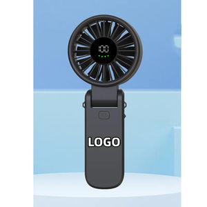 Ventilador de Mano de Alta Velocidad y Ahorro de Energía, Mini Ventilador USB Portátil Plegable, Silencioso, con Gran Potencia de Viento, Recargable para Escritorio - Product Image 2