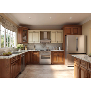 <span class=keywords><strong>Design</strong></span> moderno modulare a forma di U cucina con armadi da cucina grigiuti e Champagne sofisticati armadi da cucina contemporanea - Product Image 6