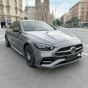 สำหรับรถยนต์เมอร์เซเดส-เบนซ์ ซีคลาส W206 S206 C200 C260 C300 C43 AMG ปี 2022 2023 2024 ชุดแต่งสปอยเลอร์กันชนหน้า - Product Image 3
