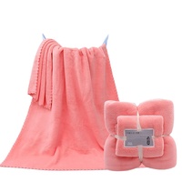 Ensemble de 3 serviettes absorbantes pour cheveux, visage, mains et bain, serviettes de bain, ensemble de serviettes