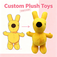 Peluche Lapin Ultra Douce Personnalisée – Doudou et Mascotte de Dessin Animé Sur Mesure pour Enfants – Souvenir de Vacances et Marque d'Entreprise