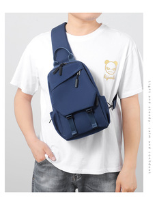 Bolso de Pecho Multifuncional, Impermeable y Duradero, Bolso Bandolera Casual para Viajes al Aire Libre, para Correr, para Teléfono - Product Image 5