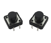 Interrupteur tactile miniature micro PCB 12*12MM, interrupteur tactile momentané, bouton poussoir tactile, micro-interrupteur