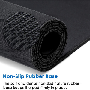 Tùy Chỉnh Đen Nước Chống Bàn Phím Chuột Mat Mở Rộng Không Trượt Cao Su Cơ Sở Chuột Pad - Product Image 4