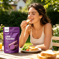 Poudre d'igname violette de qualité alimentaire : Fournisseur de poudre d'ube pour la pâtisserie et les desserts