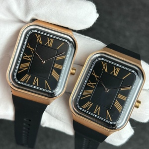 Montre à quartz carrée pour femme, design moderne et créatif, petite montre vertes en forme de cube de sucre, vente en gros - Product Image 5