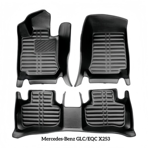 <span class=keywords><strong>Tappetini</strong></span> Auto 5D di Alta Qualità, Impermeabili, Ampia Copertura per <span class=keywords><strong>Mercedes</strong></span>-Benz Classe C W204 W205, Classe E W212 W213, <span class=keywords><strong>GLA</strong></span>, GLE, Classe A e B - Product Image 4