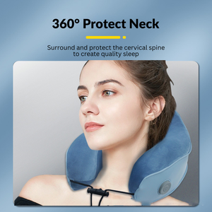 Mydays Outdoor Custom Memory Foam <strong>U</strong>-Shape Portable Charging Heating Neck <strong>Pillow</strong> for Outdoor Activities - Product Image 3