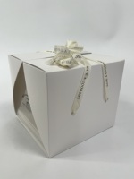 Promotion en ligne pour 4/6/8 pouces Boîte à gâteau d'anniversaire transparente à main pour emballage de mousse en couches Produit à succès pour le shopping