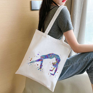 Tùy Chỉnh Oem Odm, Có Thể Tái Chế Thoải Mái Cotton Hữu Cơ Tái Sử Dụng Công Suất Lớn Vải Mua Sắm Túi Cho Lưu Trữ - Product Image 6