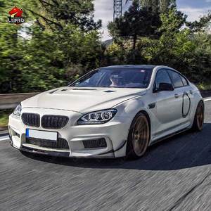 F06 F12 F13 al Kit corpo in stile PD per <span class=keywords><strong>BMW</strong></span> <span class=keywords><strong>6</strong></span> <span class=keywords><strong>serie</strong></span> 640i 650i Gran coupé anteriore posteriore paraurti parafango minigonne laterali FRP cappuccio bodykit - Product Image 2