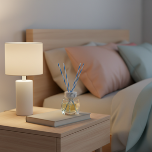 Botella Difusora Artesanal de Cerámica con Diseño de Bosque, para Aromaterapia, con Varillas de 4mmx300mm, Capa de Aroma de 65ml, Suministros para Ambientadores - Product Image 4