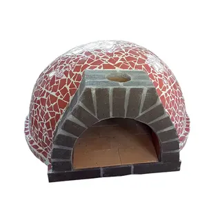 Balkon Tisch Ton Indoor Pizza Maker Ofen Grill 450 Grad UK Australien inländische eingebaute Öfen