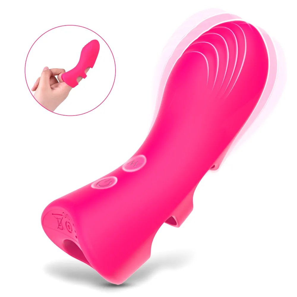 Finger Vibratoren Klitoris G-Punkt Stimulator Erotisches Spielzeug Adult Produkt Lesben 18 Sexspielzeug für Frau Sex Shop Adult Fun Game