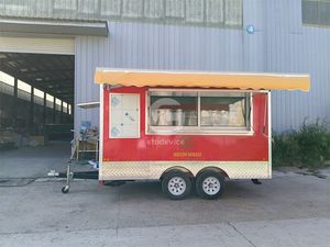 Remorque Alimentaire Mobile Usine de 11 Pieds de Large avec Friteuse, Camion Restaurant à <span class=keywords><strong>Vendre</strong></span> à Dubaï, Remorque à Snacks, Camionnette - Product Image 6