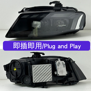 Phare avant <span class=keywords><strong>Audi</strong></span> A4 B8 (2008-2012) avec feux de jour bleus <span class=keywords><strong>RS</strong></span> One Stroke 55W 12V - Product Image 2